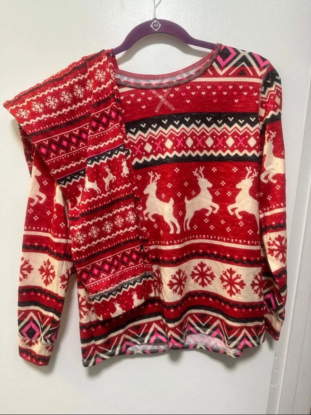 Girls Justice pajama set size 16/18